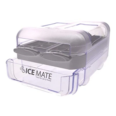 Imagen de Máquina de hielo compatible con Whirlpool Bauknecht 484000001113 Wpro Ice Mate ICM101 para congelador y frigorífico