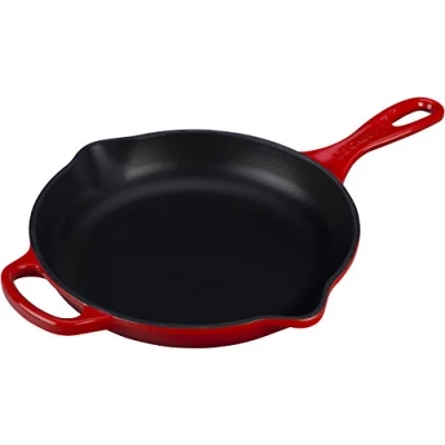 Imagen de Le Creuset Skillet Signature Cerise ø 23 cm enamelled non stick coating