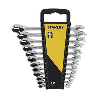 Imagen de Stanley STMT82847 0 Juego de 12 llaves trinquete rectas