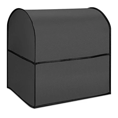 Imagen de kwmobile Funda Compatible con KitchenAid 4,3 4,8 litros Cubierta Protectora Bolsillos para Accesorios Gris Oscuro