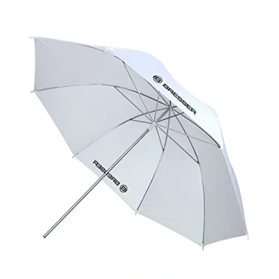 Imagen de Paraguas Translúcido Blanco Difuso Para Iluminación De Estudio Fotográfico 84 Cm Sm 02 Bresser