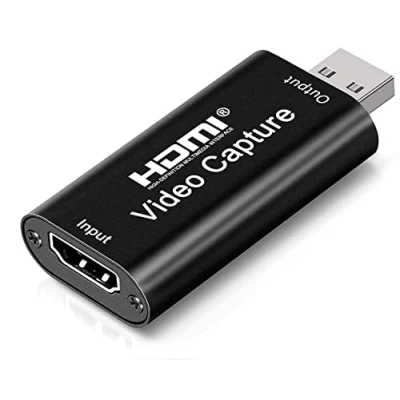 Imagen de capturadora Video hdmi,USB a hdmi Vídeo Game Capture 1080P Transmisión en Vivo de para Juegos, Transmisión, Enseñanza, Videoconferencia