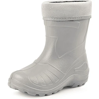 Imagen de Ladeheid EVA Botas de Agua Unisexo Niños Niñas KL050 (Gris, 24 EU)
