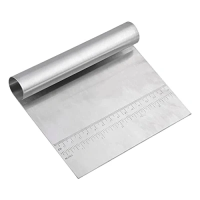 Imagen de Raspador De Masa Cortador Material Acero Inoxidable Para Cortar ñOquis Pasta O Mover Pan Rollos Pizza Herramienta Hornear