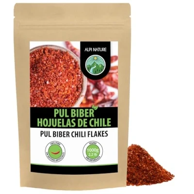 Imagen de Pul Biber (1kg), hojuelas de guindilla, 100% natural y sin aditivos, pimentón