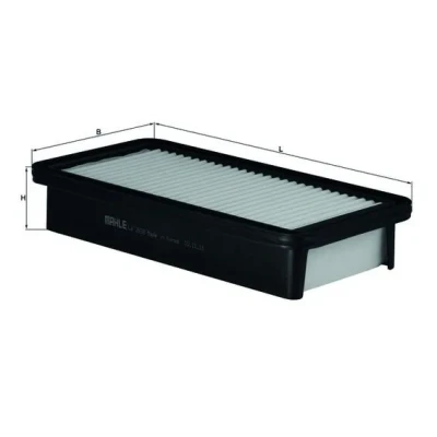 Imagen de MAHLE ORIGINAL LX 2638 Filtro de aire 47,5 133 262,0 Cartucho filtrante HYUNDAI: ACCENT 3 Stufenheck, 3, KIA: RIO 2