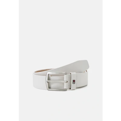 Imagen de Tommy Hilfiger NEW Denton BELT Cinturón, Hombre, Talla: 80, Optic white