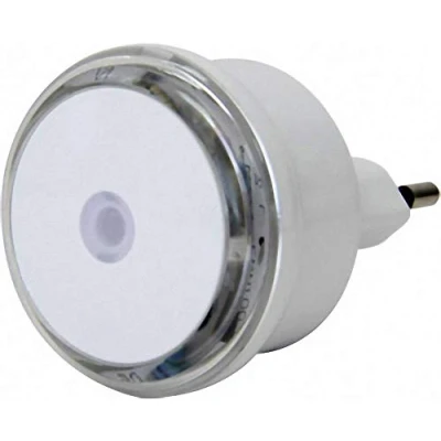 Imagen de GAO LED Luz Nocturna Small Round con Cambio de Marchas automática Mediante Integrado Interruptor crepuscular, emn100