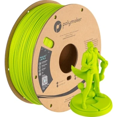 Imagen de Polymaker PolyLite LW PLA 1.75mm 800g Verde