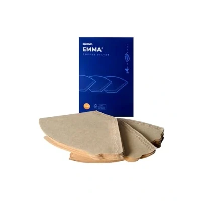 Imagen de Carte Dozio Filtro de papel EMMA by Konos para café, sin blanquear, natural, forma cono café americano, hasta 4 tazas, paquete 100 unidades