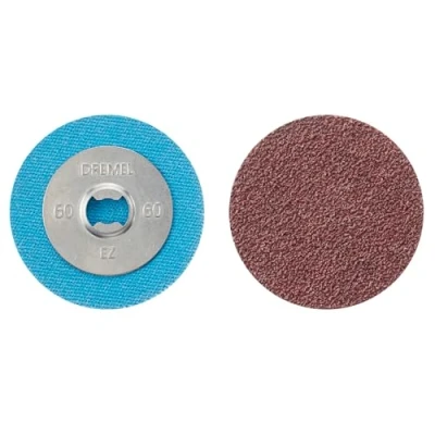 Imagen de Dremel Max Disco abrasivo de alto rendimiento (SC411DM), 3 discos abrasivos óxido aluminio 3,2 mm diámetro para moldear/alisar madera, plástico, metal