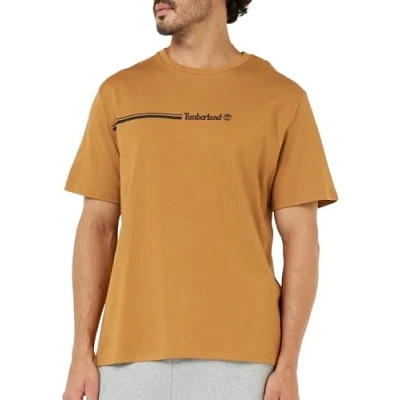 Imagen de Timberland Short Sleeve tee 3 Tier3 Camiseta, Wheat Boot, XL para Hombre