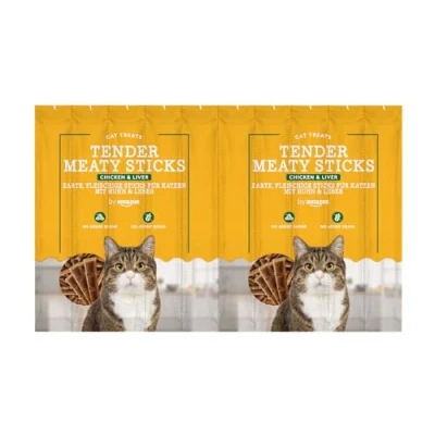 Imagen de by Amazon Palitos de Pollo e hígado para Gatos, 50 g