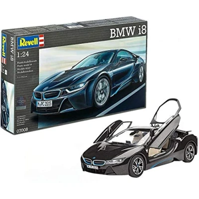 Imagen de Revell BMW i8 Maqueta Coche, Color Negro (07008)