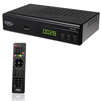 Imagen de Xoro HRS 8660 Receptor de TV por satélite (HDTV, DVB S2, HDMI, PVR Ready, USB 2.0) color negro