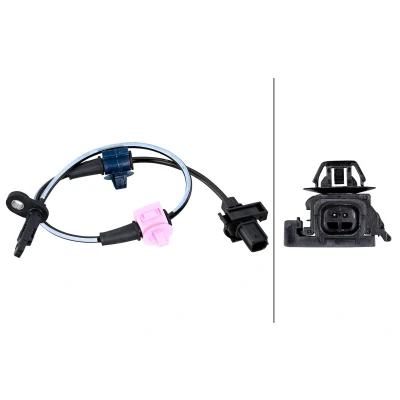 Imagen de HELLA 6PU 358 218 871 Sensor de ABS con pinza/grapa Hall 2 540 HONDA: CR V 4