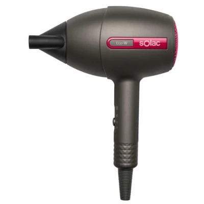 Imagen de Solac Fast Ionic Dry 2000, Secador de pelo con Tecnología Eco W