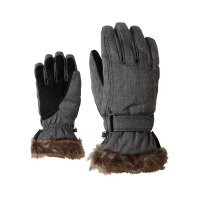 Imagen de Ziener Kim Lady Mujeres Guantes De Esquí (Talla: 6, Gris)