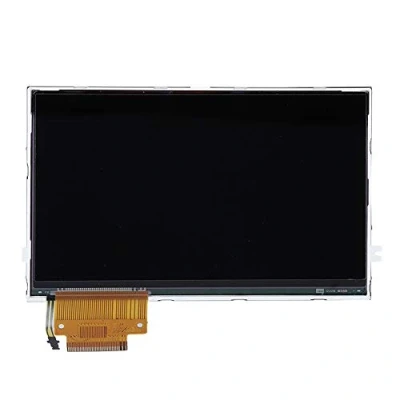 Imagen de ASHATA Parte de la Pantalla LCD Consola PSP 2000 2001 2002 2003 2004, retroiluminada, Conjuntos Chips Profesionales, Evitar corrosión y