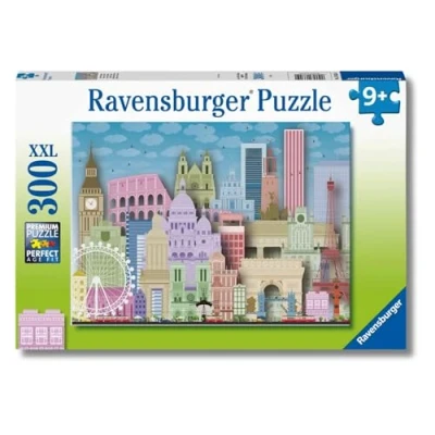 Imagen de Ravensburger Puzzle Bellezas de Europa, 300 Piezas XXL, Edad Recomendada 9+ Años