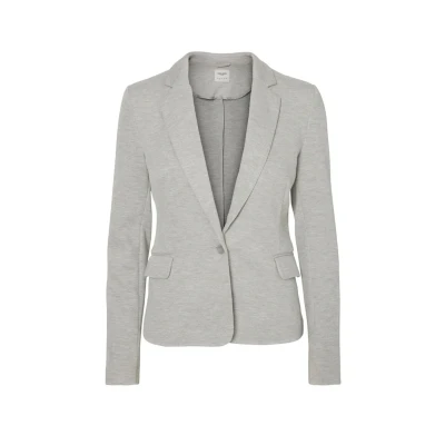 Imagen de Vero Moda Vmjulia LS DNM NOOS Blazer, Mujer, Talla: 38, Light grey melange