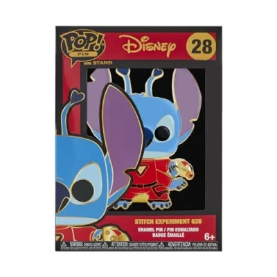 Imagen de Funko Large Pop! Enamel Pin Disney: Lilo and Stitch Stich Experiment &amp; Pins de Esmalte Broche Coleccionable para Mochilas Y Bolsos Idea Regalo