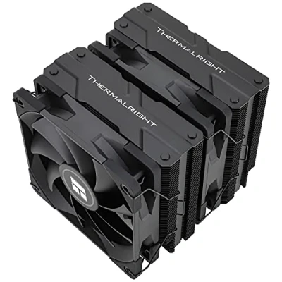 Imagen de Thermalright Peerless Assassin 120 Black CPU Air Cooler, 6 Heat Pipes, Dual 120mm TL C12B PWM Fan, Aluminio Heatsink Cover, AGHP Technology, para AMD AM4 AM5/Intel LGA 1700/1150/1151/1200/2066/2011