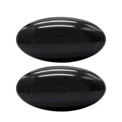 Imagen de AUTO STYLE Juego de intermitentes laterales LED compatible con varios modelos Suzuki/Opel/Fiat Gris incl. luces dinámicas