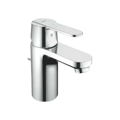 Imagen de Grohe Get QuickFix Grifo de lavabo monomando S (vaciador automático, menor consumo agua, instalación rápida, altura 139 mm), cromo, 31148000