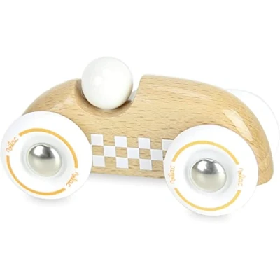 Imagen de VILAC Mini Rallye Checkers Bois Naturel Aviones, Color Natural (2282S)