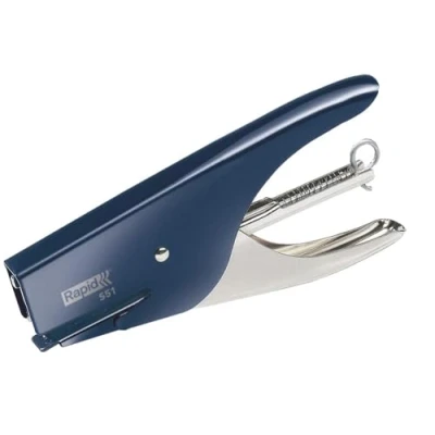 Imagen de Rapid 10538702 S51 Grapadora (capacidad para 15 hojas), color azul