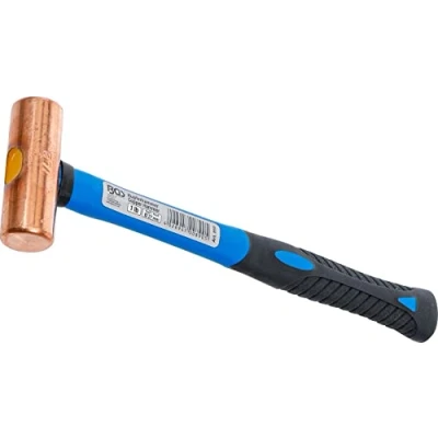 Imagen de BGS 890 Martillo de cobre mango fibra vidrio Ø 27 mm cabeza 454 g (1 lb)