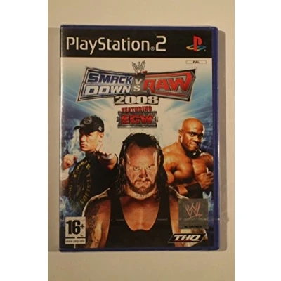 Imagen de SmackDown Vs Raw 2008 (PS2) PlayStation2 THQ 2007 Very Good Condition