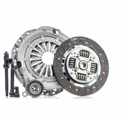 Imagen de VALEO KIT3P (CSC) 834097 Kit de embrague con placa apriete embrague, desembrague central plato 242 RENAULT: TRAFIC 2 Bus
