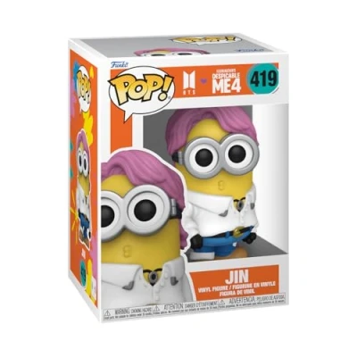 Imagen de Figura Funko Pop Minions X BTS: Jin, Vinilo, 10 cm