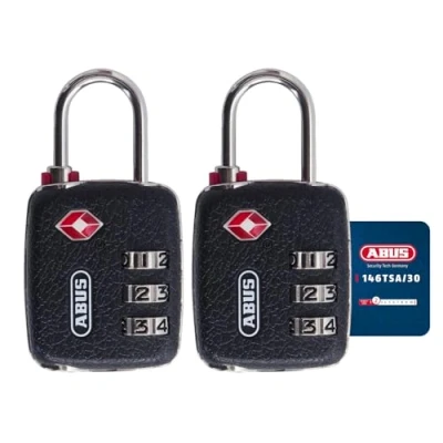 Imagen de ABUS TSA Candado 146TSA/30 Twins set 2 piezas, 58830