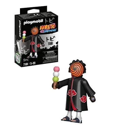 Imagen de PLAYMOBIL NARUTO SHIPPUDEN 71101 Tobi con bola dango, diversión de juego creativo para fans del anime grandes detalles y extras auténticos, 11 piezas, a partir 5 años