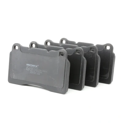 Imagen de REMSA 0666.10 Juego de pastillas freno Eje delantero con lámina adhesiva accesorios RENAULT: MEGANE 3 Coupe, VOLVO: S60 I, V70 2