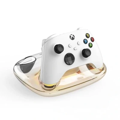 Imagen de 8BitDo Dual Charging Dock For Xbox Wireless Controllers White. EU PLUG POWER ADAPTER, BATTERIES INCLUDED