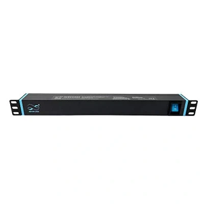 Imagen de Infitronic INSV1002A 19 PDU Regleta de alimentación para Rack 8 Tomas 1 U con 2 x USB Charging/Switch
