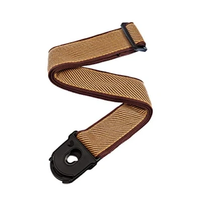 Imagen de D&#039;Addario Accessories Locking Guitar Strap Electric Strap, Acoustic &amp; Bass Tweed