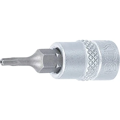 Imagen de BGS 2356 Punta de vaso entrada 6,3 mm (1/4&quot;) perfil en T (para Torx) con perforación T8