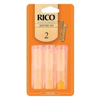 Imagen de Rico RLA0320 2.0 Strength Reeds for Baritone Sax (Pack of 3)
