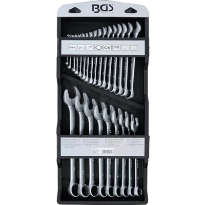 Imagen de BGS 9290 Juego de llaves combinadas 6 32 mm 25 piezas