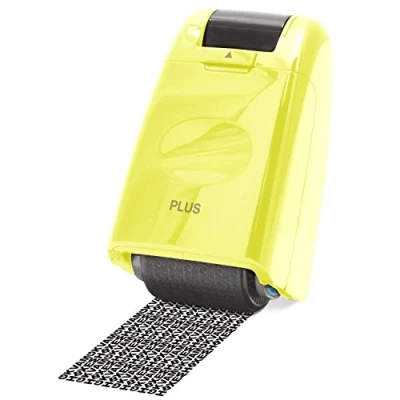 Imagen de PLUS Japan Sello de rodillo camuflaje, amarillo, aprox. 50 m cobertura