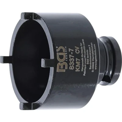 Imagen de BGS 8337 7 Vaso almenados para tuercas ranuradas dientes externos KM7