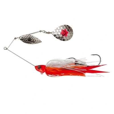 Imagen de Savage Gear Da&#039;Bush Spinnerbait (Cabeza roja, Plata, 16 cm, 32 g)