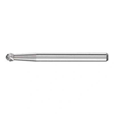 Imagen de Pferd Fresa Metal Duro Esférica Kud (3 x 2 33 millimeters), Mango 3 millimeters, dentado: Plus, para Aplicaciones Universales