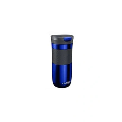 Imagen de Contigo Vaso Termico Byron Snapseal, Termo Café, Taza de Viaje en acero inoxidable, antigoteo, Copa con Tapa fácil limpiar sin BPA, 470 ml, Rojo(Red)