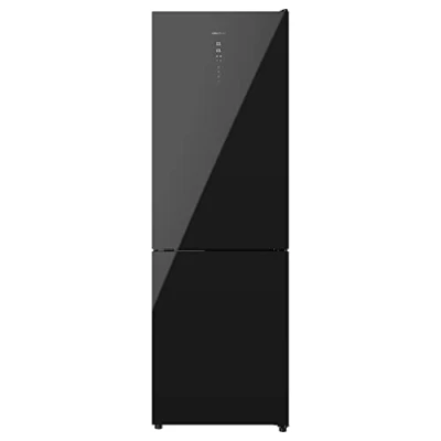 Imagen de Frigorífico Combi Cecotec Bolero CoolMarket 322 Glass Black E, Cristal, Total No Frost, 185.50 cm, l, Inverter Plus,